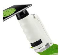 Microscope for | Scientific Toy with Magnification 60X-120X | Microscope for with LED Lighting - for School Laboratory Learning STEM Experiences Discovery Christmas