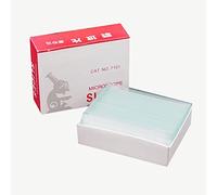 Microscope Glass Slides 50 PCS Reusable Microscope Blank Glass Slides for Preparation of Specimen