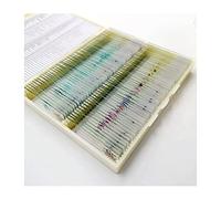 Microscope Glass Slides Biological Microscope Glass Specimens Slides Prepared Microscope Slides for Student Education (Color : 30PCS)