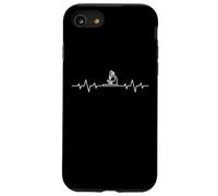 Microscope Heartbeat ECG Pulse Line - Biology Microscopy Case for iPhone SE (2020) / 7/8
