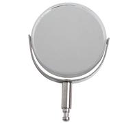 Microscope Illumination Mirror Reflector Kit with Concave Lens and Condenser for Enhanced Observation, 50mm Diameter, Stainless Steel & Glass(Metal Bracket)