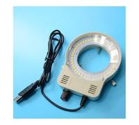 Microscope Illuminators USB LED Ring Light Inner Diameter 65mm Stereo Microscope Ring Lamp, Brightness Adjustable (Size : White Shell)