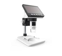 Microscope Kit 1080P 1000X Electron Microscope With 4.3 Inch LCD Screen, LED Illuminated Magnifying Glass Mobile Phone Repairing Microscope Slides