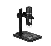 Microscope Kit USB 1000X Microscope 9 Inch Large LCD Displa With Two Fill Lights Microscope Slides,Wifi Desktop