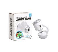Microscope LED Light Macro Lens Clip 30X Magnification For Enhances Viewing Cellphones Camera Lens Clamps Optical Zoom Clip