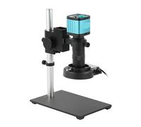 Microscope Lens, 1080P IMX307 48MP Industrial Digital Video Microscope Camera 130X C-Mount Lens Microscope Stand(48MP HDMI USB 4K 2K)