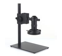 Microscope Lens, 38MP 2K 60FPS USB Industrial Digital Video Microscope Camera + Zoom 130X C-Mount Lens TF USB Storage for Repair Soldering(B)