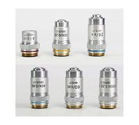 Microscope Lens Biological Microscope Achromatic Objective Lens 4X 10X 20X 40X 60X 100X(oil) RMS 20.3mm Thread (Size : 6 PCS per set)