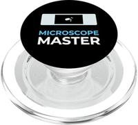 Microscope Master Science Research Laboratory Lab Tech PopSockets PopGrip for MagSafe