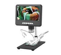 Microscope, Microscope 7 Inch UHD Screen Digital For Electronics Soldering And Repairing For Kids Students Adults Beginner Learning And Experimentation for Adults Coins Plants