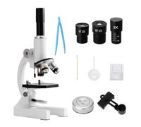 Microscope, Microscope, For Adults And Children Magnification Compound With Slide And Fill Light For Students for Adults Coins Plants