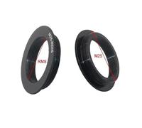 Microscope Objective lens Adapter Ring C-mount to RMS M42 to RMS Female Thread 20.2mm to Male Thread 15.2mm M25 to RMS Adaptor (Color : AD-M25-RMS)
