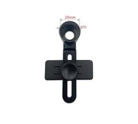 Microscope Phone Holder for Mobile Devices, Adjustable Focus Mount for Microscopy Photography and Video Recording, Black Plastic Bracket