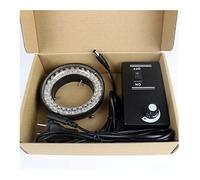Microscope Ring Light Adjustable 60 LED Illuminator- Ring Light illuminator Lamp For Industry Video Stereo Microscope Lens Camera Magnifier