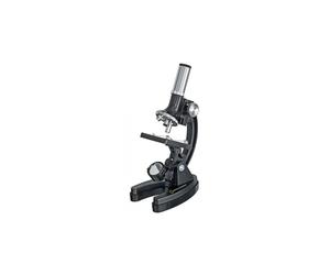 microscope set 24.5 cm aluminium black 25-piece