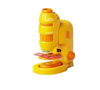 Microscope Set for Kids Portable Pocket Microscope with LED Light, for Students Experiment Educational portable microscopes