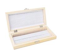 Microscope Slide Box Case Biology Slide Storage Set Biological for Basic Science for Education