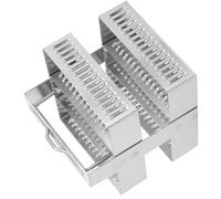 Microscope Slides Storage Rack Stainless Steel 30 Positions