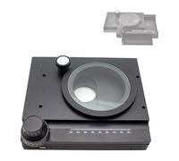 Microscope XY Stage Platform, Manual Gliding Slide Table With 360 Degree Rotatable Z Axis 60mm X 55mm Travel For Macro Micro Photography Precision Positioning Use