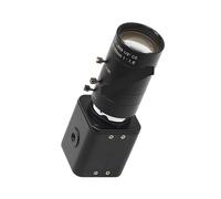 Microscopes Lens 2.0MP HD 1080p Video Live Stream Camera with 6-60mm 1/3" CS Mount Lens CCTV IR F1.6 Manual Iris Zoom Lens for Live Broadcast Microscope Eyepieces for Optical Microscope