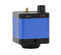 Microscopes Lens 36MP 1080P USB Industrial Video Microscope Camera C-mount TF Video Recorder SupportIR Remote Control For Phone Repair Microscope Eyepieces for Optical Microscope(Camera)