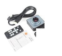 Microscopes Lens 38MP 2K 60FPS USB Industrial Digital Video Microscope Camera + Zoom 130X C-Mount Lens TF USB Storage For Repair Soldering Microscope Eyepieces for Optical Microscope(D)