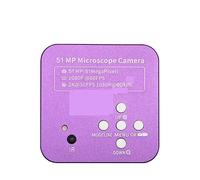 Microscopes Lens 51MP 2K 1080P 60FPS USB Industrial Electronic Digital Video Soldering Microscope Camera Magnifier for Cell Phone PCB Repair Microscope Eyepieces for Optical Microscope