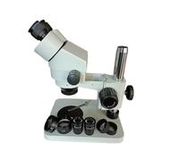 microscopes Microscope Kit Binocular Stereo Zoom Microscopes 76MM Focusing Rack Square Base 0.7X-4.5X Zoom Objective digital
