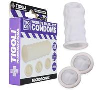 Microscopic Condoms - World’s Smallest Condom Novelty Gift | Joke Box for Birthdays, Christmas, Secret Santa, Parties & Pranks