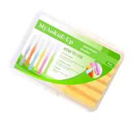 Microscopic Eyebrow Brush With Caps Brow Lamination Brush Multifunctional Lash Comb For Eyebrow Eyelash Extensions Tools Lash Filler