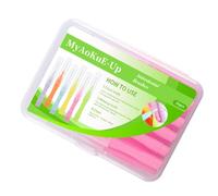 Microscopic Eyebrow Brush with Caps Brow Lash Filler Lift Tools for Lash Extensions Brow Lamination Microscopic with Caps