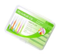 Microscopic Eyebrow Brush with Caps Brow Lash Filler Lift Tools for Lash Extensions Brow Lamination Microscopic with Caps