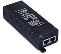 Microsemi PD-9001GR/AT Gigabit Ethernet 55 V - PoE Adapter/Injector (Gigabit Ethernet, 10,100,1000 Mbit/s, IEEE 802.3at, Black, UL/cUL Per IEC 60950-1, GS Mark Per IEC Mark Per 950-1 , 4/5 (+), 7/8 ())