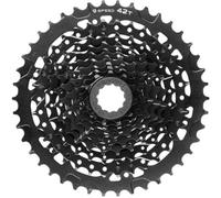Microshift Advent H-Series 9 Speed Cassette - Alloy Sprocket Black