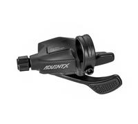 Microshift Trigger Pro Shifter Silver 1 x 10s 1 x 10s Black