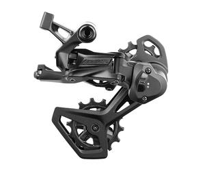 microSHIFT Advent X V2 Rear Derailleur - 10-Speed, Medium Cage, Clutch, Advent X and Sword Compatible, Black, Ver. 2