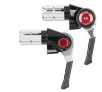 microSHIFT | Bar End Shifter Set | 10-Speed Road | Double/Triple | Shimano Compatible | Silver