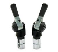 Microshift BS-A11 TT Bar End Shifters 2/3 x 11 Speed For Shimano, MIS2107