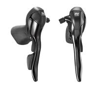 microSHIFT R8 Drop Bar Shifter 2 × 8 - Shimano Compatible - Black