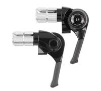MicroShift Road Bar End Shifters - 11 Speed - Black / Pair / 11 Speed