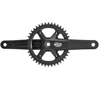MicroSHIFT Sword Black Crankset 1x, 42T, 165mm Crankarm black 165, FC-G7900-4265