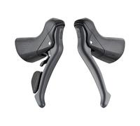 microSHIFT Sword Drop Bar Shift/Brake Lever Set - 1x, 10-Speed, Sword | Compatible, Gray, Version B