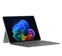 MICROSOFT 12" Surface Pro, Copilot PC with keyboard - Snapdragon X Plus, 256 GB SSD, Platinum, Silver/Grey