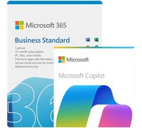 Microsoft 365 Business Standard + Copilot Business | Annual subscription | 1 User | 15 Devices