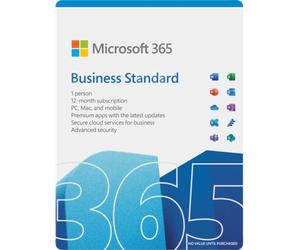 Microsoft 365 Business Standard license with code | Annual subscription | 1 User | 15 Devices