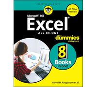 Microsoft 365 Excel All-in-One For Dummies (Excel for Dummies, 3936143)