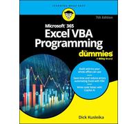 Microsoft 365 Excel VBA Programming For Dummies