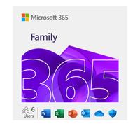 Microsoft 365 Family 1-Year Subscription up to 6 Users PC/Mac/Mobile Digital