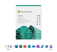 Microsoft 365 Family 1 license(s) Subscription English 1 year(s)