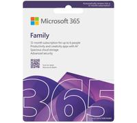 MICROSOFT 365 Family - 12 months (automatic renewal) for 6 users